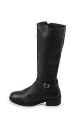 Manfield Laarzen in maat 38 Zwart, Kleding | Dames, Schoenen, Hoge laarzen, Verzenden, Zwart, Manfield