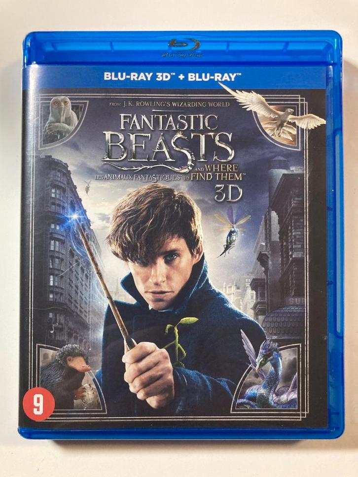 FANTASTIC BEASTS AND WHERE TO FIND THEM (3D + 2D) (BLURAY), Cd's en Dvd's, Blu-ray, Gebruikt, Verzenden