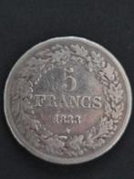 België. Leopold I. 5 Francs 1833 (Zonder Minimumprijs), Postzegels en Munten, Munten | Nederland