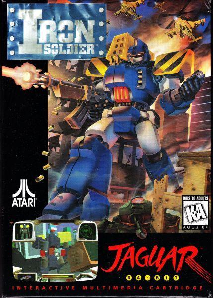 Iron Soldier-Standaard (Atari Jaguar) Gebruikt, Spelcomputers en Games, Games | Atari, Zo goed als nieuw, Ophalen of Verzenden