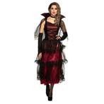 Halloween Vampier Kostuum Dames Rood, Verzenden, Nieuw