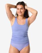 HEMA Dameshemd katoen blauw 2 voor 9.99, Kleding | Dames, Ondergoed en Lingerie, Verzenden, Blauw