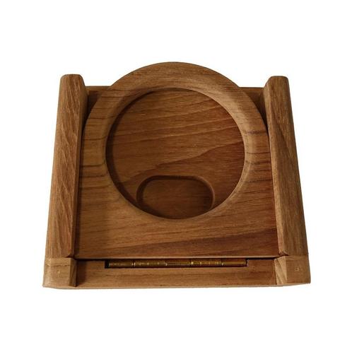 Klapbare Bekerhouder Teak, Watersport en Boten, Accessoires en Onderhoud, Nieuw, Ophalen of Verzenden