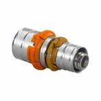 Uponor MLC perskoppeling recht 25 x 16, Doe-het-zelf en Verbouw, Buizen en Afvoer, Ophalen of Verzenden, Nieuw