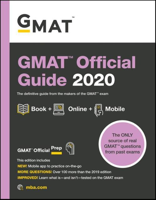 GMAT Official Guide 2020 9781119576068, Boeken, Wetenschap, Zo goed als nieuw, Verzenden