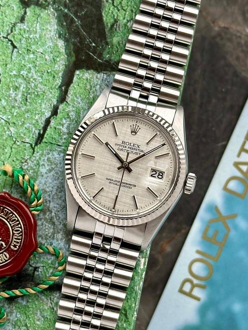 Rolex Datejust 36 16014 uit 1979, Sieraden, Tassen en Uiterlijk, Horloges | Antiek, Polshorloge, Verzenden