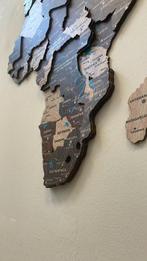 Wanddecoratie - Giallobus - Italië - Premium houten kaart, Antiek en Kunst