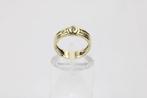 Ring - 14 karaat Geel goud -  0.07 tw. Diamant  (Natuurlijk), Sieraden, Tassen en Uiterlijk, Antieke sieraden