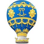 Burundi. 25 Francs 2023 Hot Air Balloon 2 oz Antique Finish