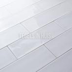 Wandtegel 10x30 cm aria ice glans handvorm look wandtegel, Nieuw, Ophalen of Verzenden, 10 m² of meer, Wandtegels