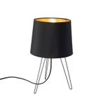 Moderne tafellamp zwart - Lofty