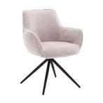 *WOONWINKEL* Tower Living Fondo Boucle Stoel Draaibaar Wit, Huis en Inrichting, Stoelen, Nieuw, Wit, Verzenden