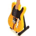Miniatuur Hohner Madcat gitaar met gratis standaard, Nieuw, Ophalen of Verzenden, Pop, Beeldje of Miniatuur