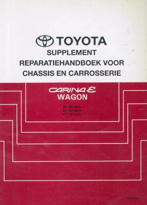 1993 Toyota CarinaE chassis en carrosserie reparatiehandboek, Auto diversen, Handleidingen en Instructieboekjes, Verzenden