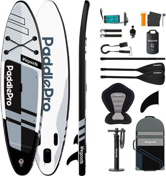 Tweedekans | LifeGoods PaddlePro SUP Board Pro - Pro Set -, Watersport en Boten, Overige Watersport en Boten, Zo goed als nieuw