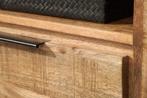 Massief tv-meubel IRON CRAFT 130cm mangohouten lowboard 2, Ophalen of Verzenden, Nieuw