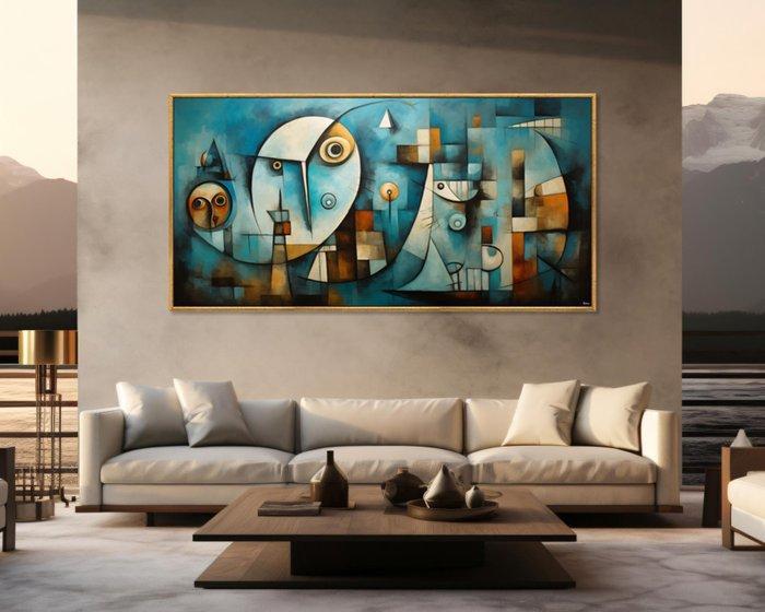 Felix van Horst - Geometric Dream (XXL), Antiek en Kunst, Kunst | Designobjecten