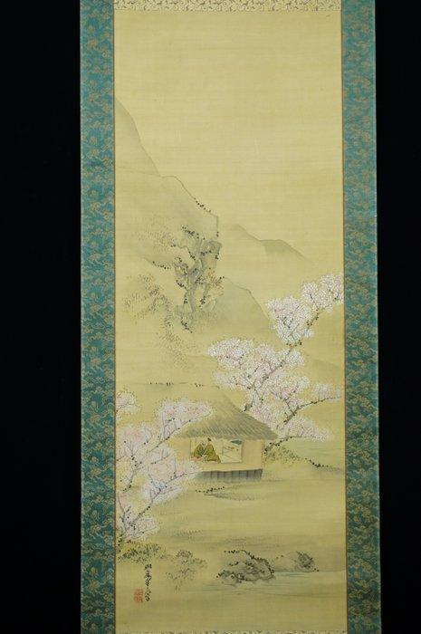 Absolute Auction – “Spring Blossoms by the Mountain Hut” –, Antiek en Kunst, Antiek | Overige Antiek