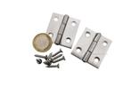 Rvs Scharnieren 38x36mm  2 stuks, Doe-het-zelf en Verbouw, IJzerwaren en Bevestigingsmiddelen, Verzenden, Nieuw