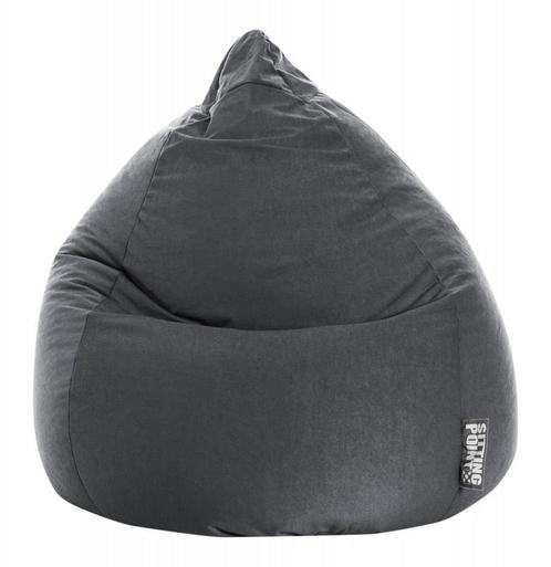 BeanBag Easy XL - Antraciet, Huis en Inrichting, Zitzakken, Verzenden
