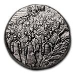 Fiji Terracotta Army 5 oz 2020 (2.500 oplage), Postzegels en Munten, Munten | Oceanië, Zilver, Losse munt, Verzenden