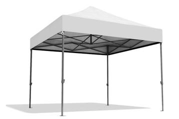 Easy up partytent 3x3m - Premium | PVC gecoat polyester | beschikbaar voor biedingen