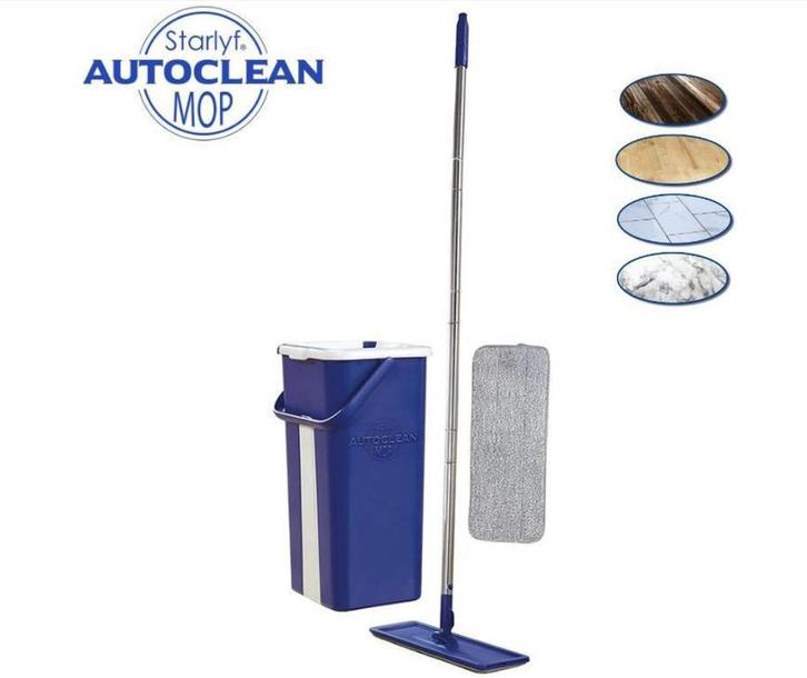 Starlyf autoclean dweil draaibarekop van 19 voor 7, Huis en Inrichting, Schoonmaakartikelen, Mop of Dweil, Ophalen of Verzenden