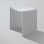 Badkamer Kruk Solid Surface 40X30X42.5 Cm Wit, Nieuw, Douche, Ophalen of Verzenden