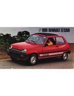 1981 RENAULT 5 BROCHURE ENGELS, Nieuw, Renault, Author