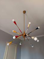 Lamp - Aluminium, Messing - Sputnik-luster