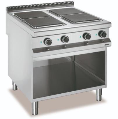Elektrisch fornuis | staand model | 4 kookplaten, Zakelijke goederen, Horeca | Keukenapparatuur, Nieuw in verpakking, Verzenden
