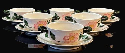 Villeroy & Boch - Soepkom (6) - Wildrose - China, Antiek en Kunst, Antiek | Meubels | Tafels