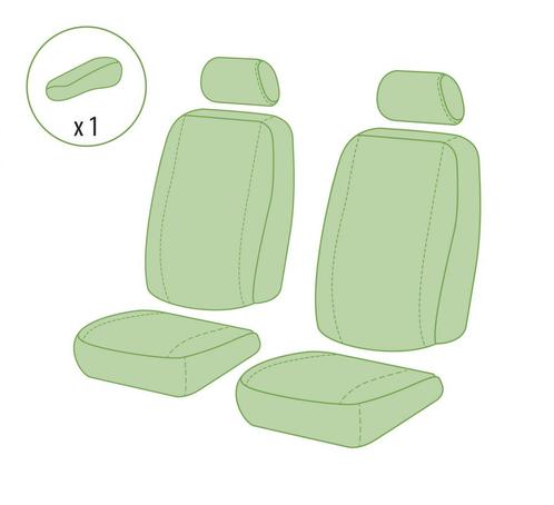 Stoelhoezen set Fiat E-Doblo 2023+ 100 pasvorm SKAI-leer, Auto-onderdelen, Interieur en Bekleding, Verzenden