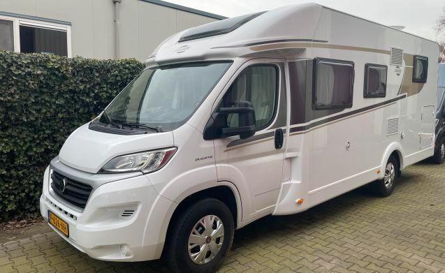 4 pers. Carado camper huren in Ulft? Vanaf € 146 p.d. - Gobo, Caravans en Kamperen, Verhuur