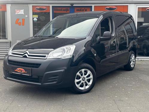 Citroën Berlingo 1.6 VTi Benzine 3-Persoons Airco Cruise 1e, Auto's, Citroën, Onderhoudsboekje, Lease, Zwart, Handgeschakeld, Overige carrosserieën