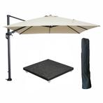 Garden Impressions Hawaii zweefparasol 300x300 cm carbon, Verzenden, Nieuw