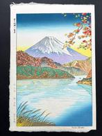 Mt.Fuji and Lake Ashi  - Twelve Views of Japan series, Antiek en Kunst
