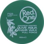RedOne Haarwax Olive  Aqua Hair Wax 150 ml, Nieuw, Verzenden