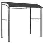 Barbecue paviljoen 215x150x220 cm staal antraciet (Overige), Huis en Inrichting, Verzenden, Nieuw