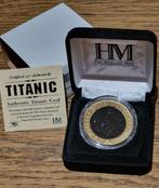 Verenigde Staten. Medal Original Coal from the RMS TITANIC -