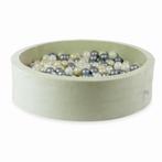 Mintkleurige velvet ballenbak met 400 ballen – veilig en.., Ophalen of Verzenden, Nieuw