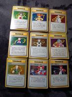 Pokémon - 9 Card - Old Trainers Card Set Foil, Hobby en Vrije tijd, Verzamelkaartspellen | Pokémon, Nieuw