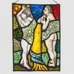 Glas-in-loodraam - Armand Blondeel (1928-2002) - 1980-1990 -, Antiek en Kunst