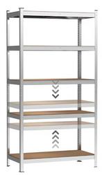 5-laags Metalen Opslagrek – Heavy Duty Stellingkast 875kg, Huis en Inrichting, Verzenden, Nieuw