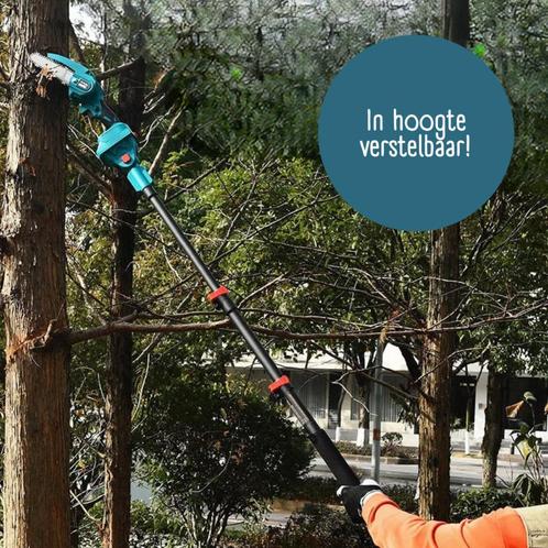 Stokzaag Telescopische stok, Snoeizaag kettingzaag 20cm 18V, Tuin en Terras, Hand-tuingereedschap, Nieuw, Verzenden