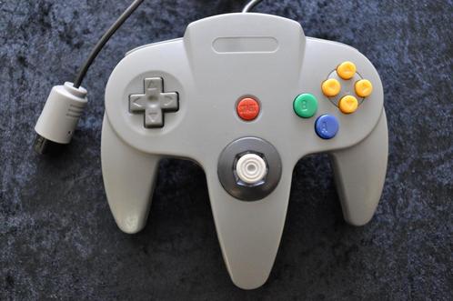 Nintendo 64 N64 Controller Copy Grijs, Spelcomputers en Games, Spelcomputers | Nintendo Consoles | Accessoires, Verzenden