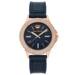 Juicy Couture Horloge van goud en blauw, voor vrouwen, Nieuw