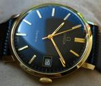 Omega - Genève - 14K Gold - Black Gilt Dial - 1975 - Zonder, Nieuw