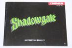 Shadowgate (Manual) (Nes Handleidingen, Nintendo Nes), Spelcomputers en Games, Games | Nintendo NES, Gebruikt, Ophalen of Verzenden