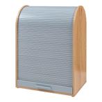 Opbergkast Kavlinge 80x60x40 cm naturel en grijs [en.casa], Verzenden, Nieuw in verpakking